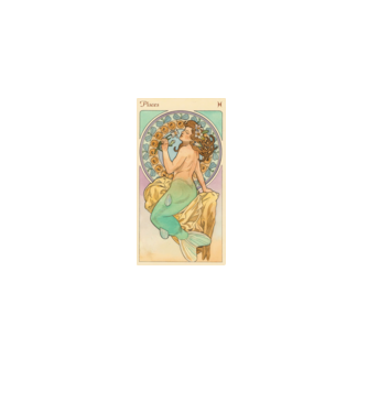 Horoscop Tarot PESTI model alb pe tricou