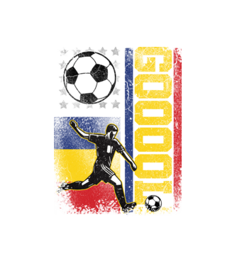 GOOOL model alb pe tricou