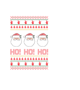 Ho-Ho-Ho model negru pe tricou