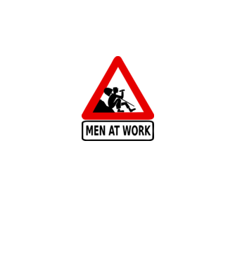 men at work model nisipiu pe tricou