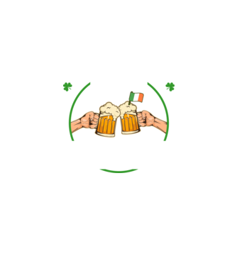 'I''ll be irish' model negru pe tricou