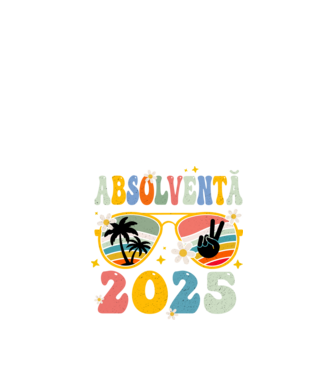 Absolventă 2025 model negru pe tricou