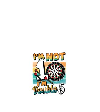 Darts Birthday 10 years old model alb pe tricou
