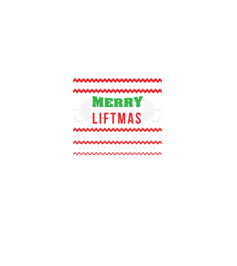 Merry liftmas 2 model negru pe tricou