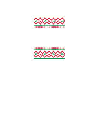 Model tricotat de Crăciun - tractorist model negru pe tricou