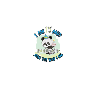 PANDASTIC 15 model alb pe tricou