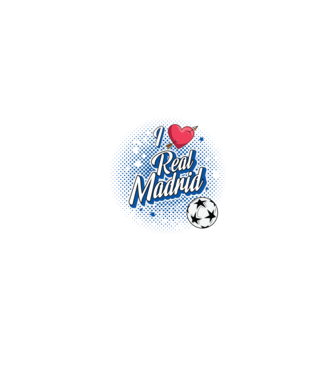 Popart RealMadrid model negru pe tricou