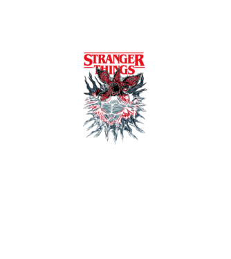 DEMOGORGON model negru pe tricou