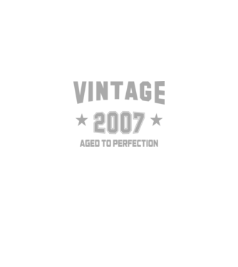 Vintage - 2007 model roșu pe tricou