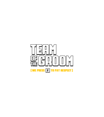 Team of the Groom model nisipiu pe tricou