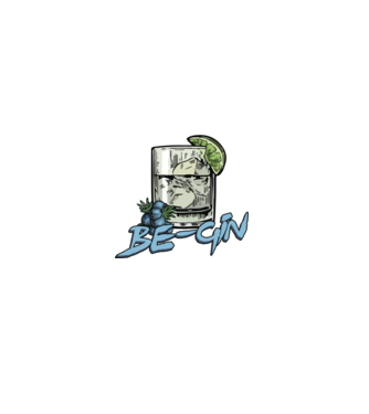 Let the fun be gin model negru pe tricou