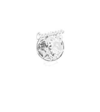 Zodiac bărbat CAPRICORN retro model albastru jeanși pe tricou