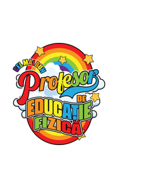 Cel mai bun educație fizică model alb pe tricou