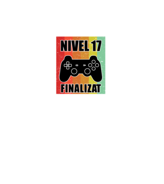 Nivel 17 finalizat model turcoaz pe tricou