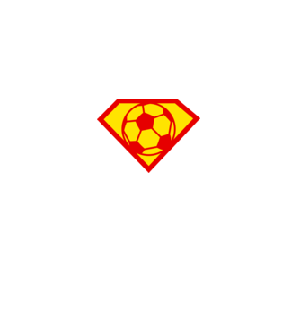 Supersportiv FOTBALIST model turcoaz pe tricou