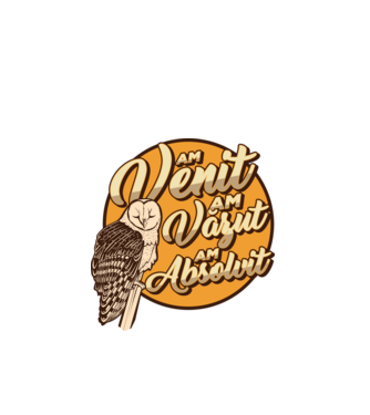 Absolvire model alb pe tricou