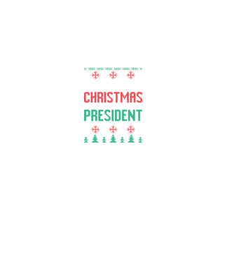 All I want for christmas model negru pe tricou