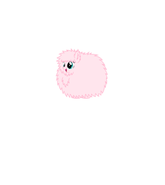 Fluffle Puff model alb pe tricou