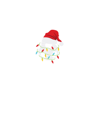 Football christmas model negru pe tricou