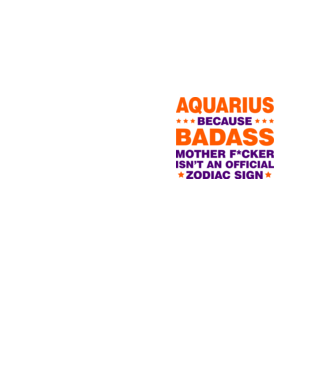 Badass zodiac AQUARIUS model galben neon pe tricou