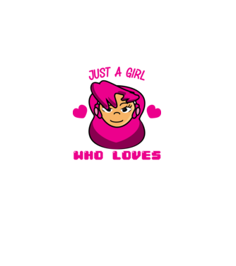 Girl Gamer model negru pe tricou