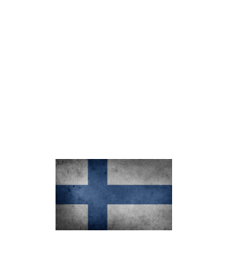FINLAND model albastru închis pe tricou