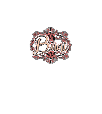 Buni model alb pe tricou