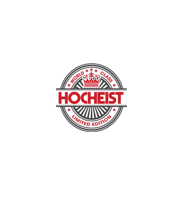hocheist model alb pe tricou