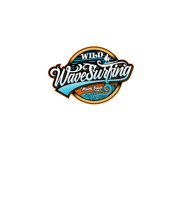 WaveSurfing model turcoaz pe tricou