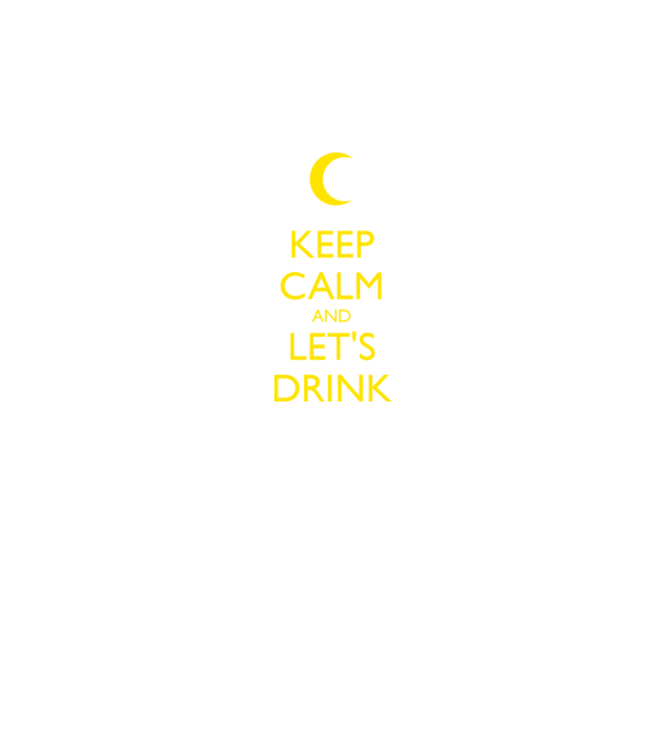 keep calm and lets drink model albastru regal pe tricou