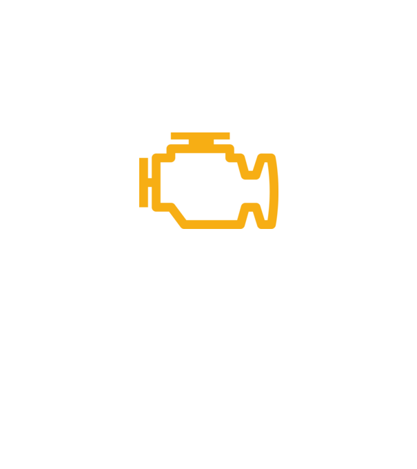 check engine model negru pe tricou