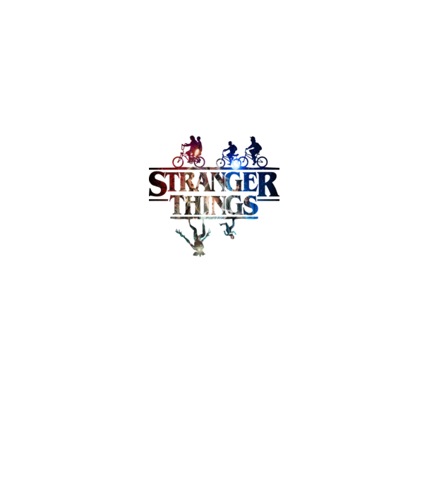 stranger things quote poster2 model alb pe tricou