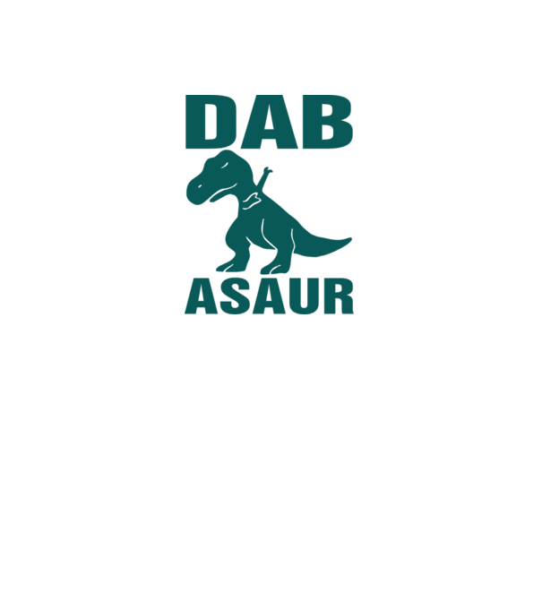 Dabasaur model gri închis pe tricou