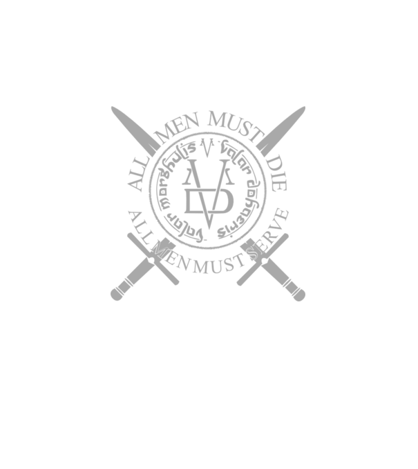 Valar Morghulis model negru pe tricou