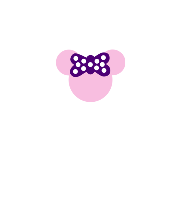 Minnie model alb pe tricou