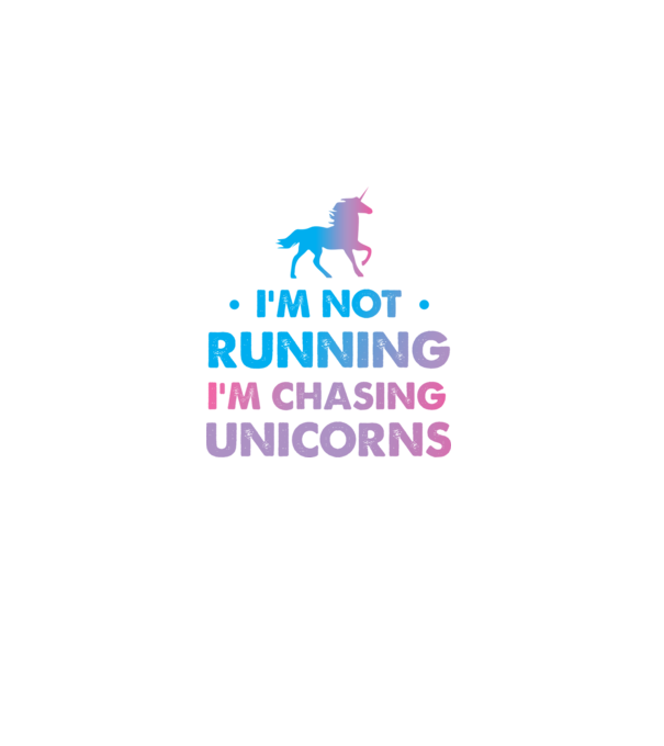 Unicorn Alergare model alb pe tricou
