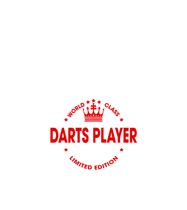 World class DARTS model negru pe tricou