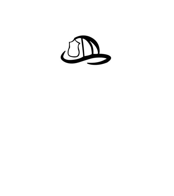 Fire fighter model gri închis pe tricou