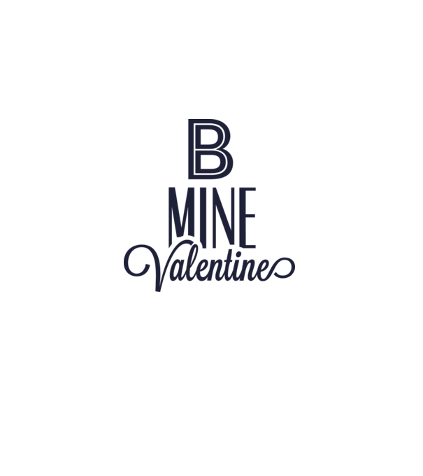 Be my Valentine! model alb pe tricou