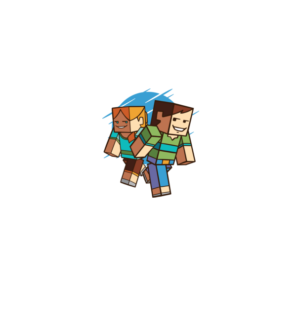Minecraft model gri pe tricou
