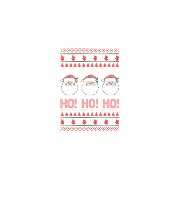 Ho-Ho-Ho model negru pe tricou