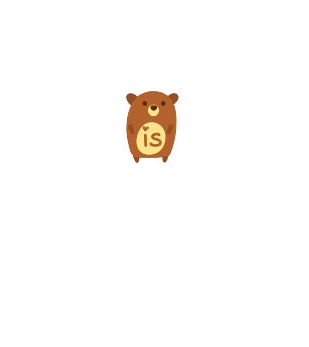 Your smell is un-bear-able.. model negru pe tricou