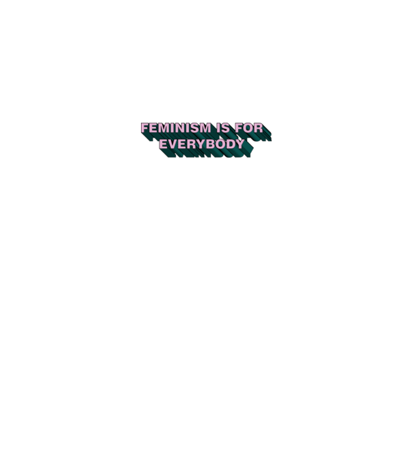 Feminismul este pentru toată lumea model gri pe tricou