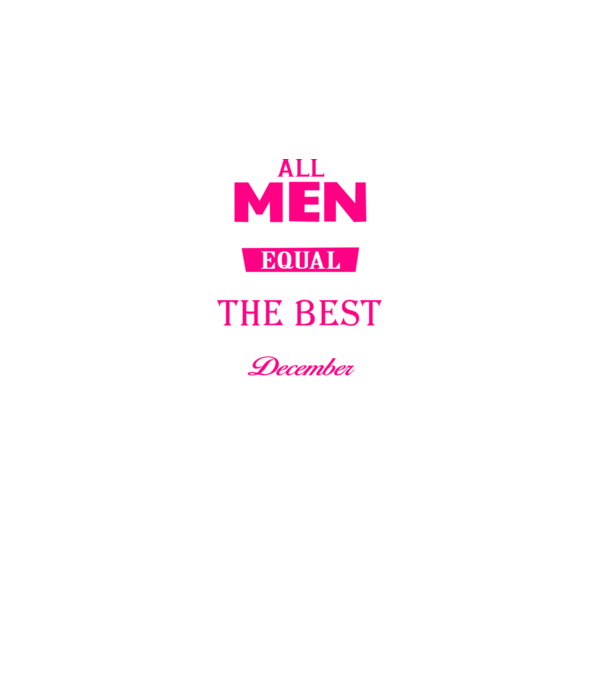 All men created equal but only the beat are born in december model negru pe tricou