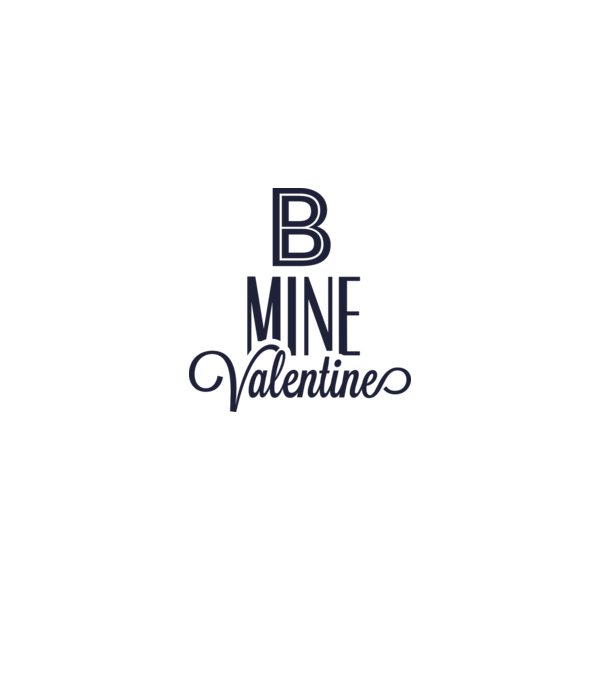 Be my Valentine! model alb pe tricou