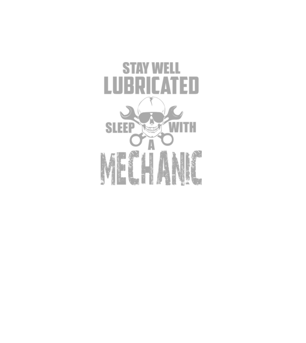 Stay well lubricated model gri închis pe tricou