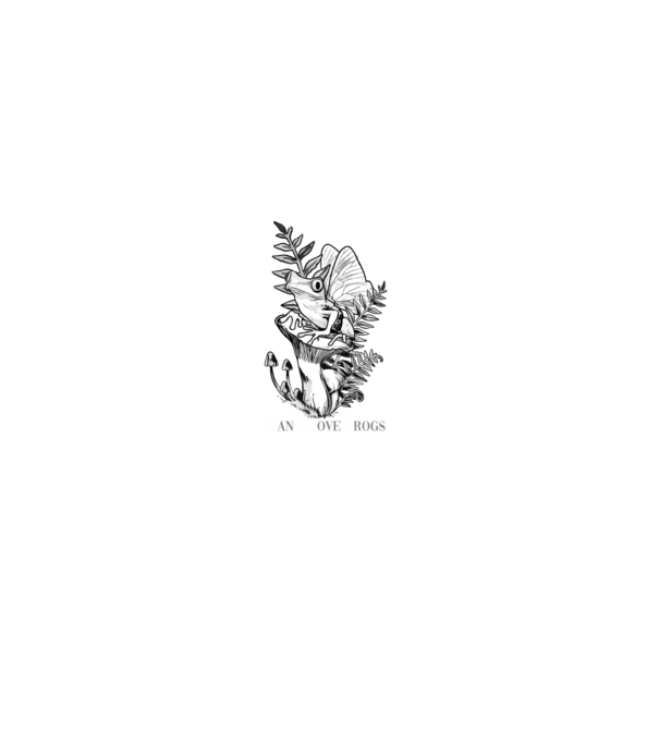 MILF man i love frogs model negru pe tricou