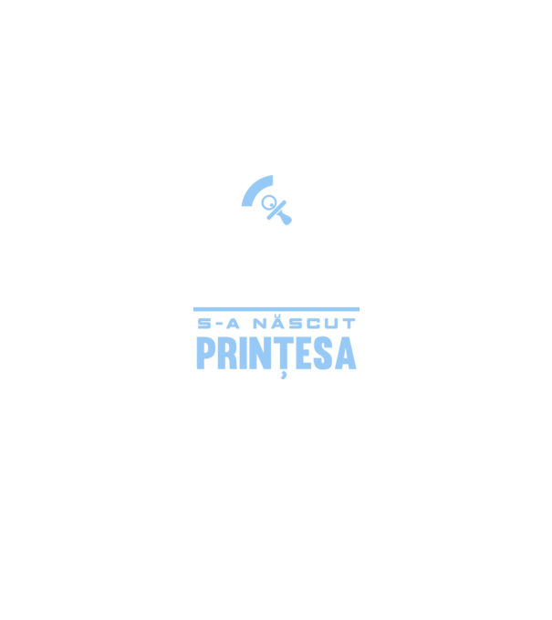 Misiune îndeplinită - s-a născut prințesa model negru pe tricou