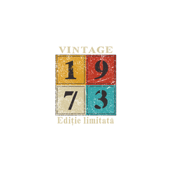 1973 - Ediție limitată model negru pe tricou