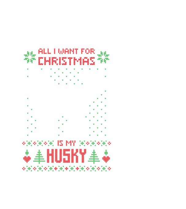 Husky model alb pe tricou